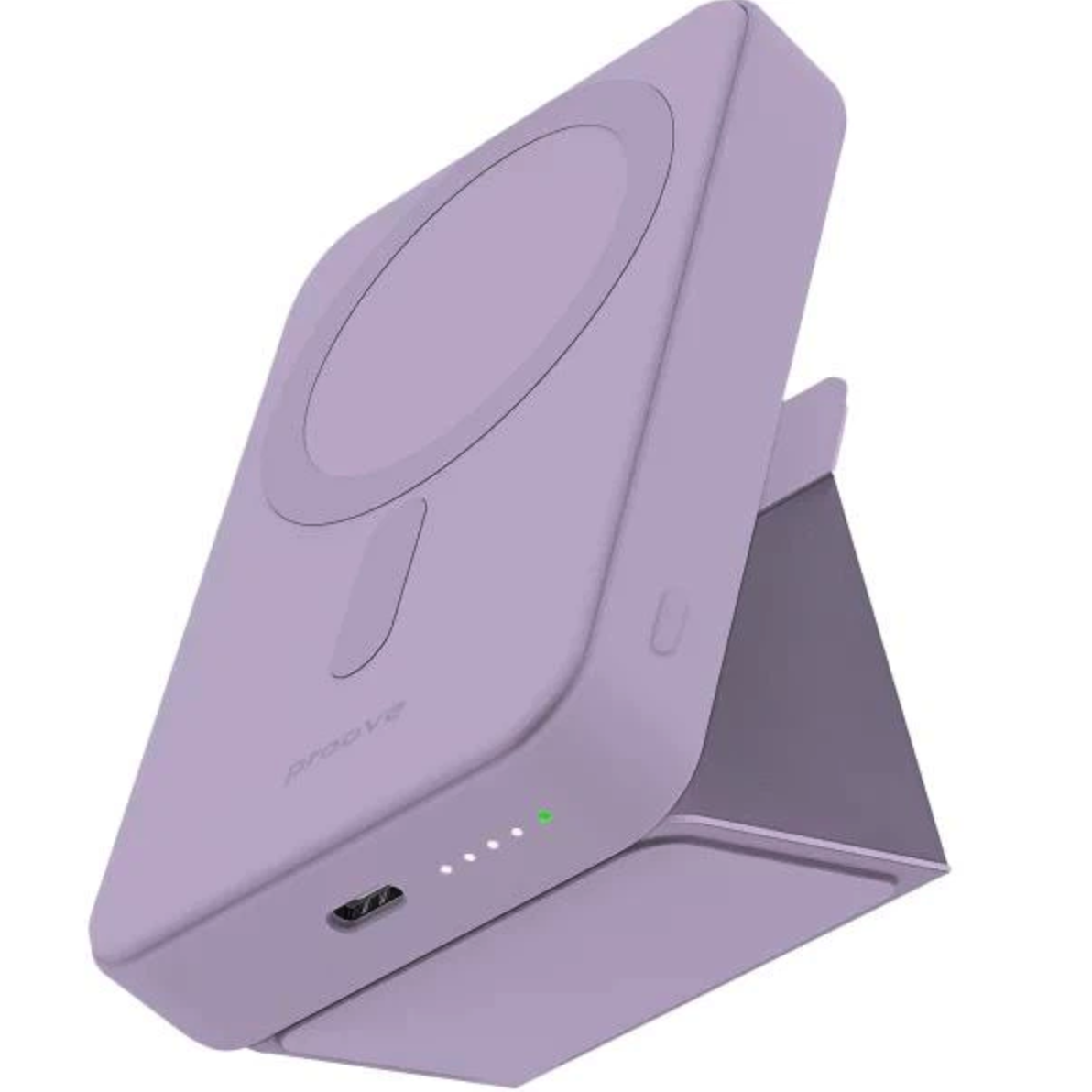 Аккумулятор портативный Proove Hyperion 20W с беспроводной зарядкой Qi и поддержкой быстрой зарядки Power Delivery Purple