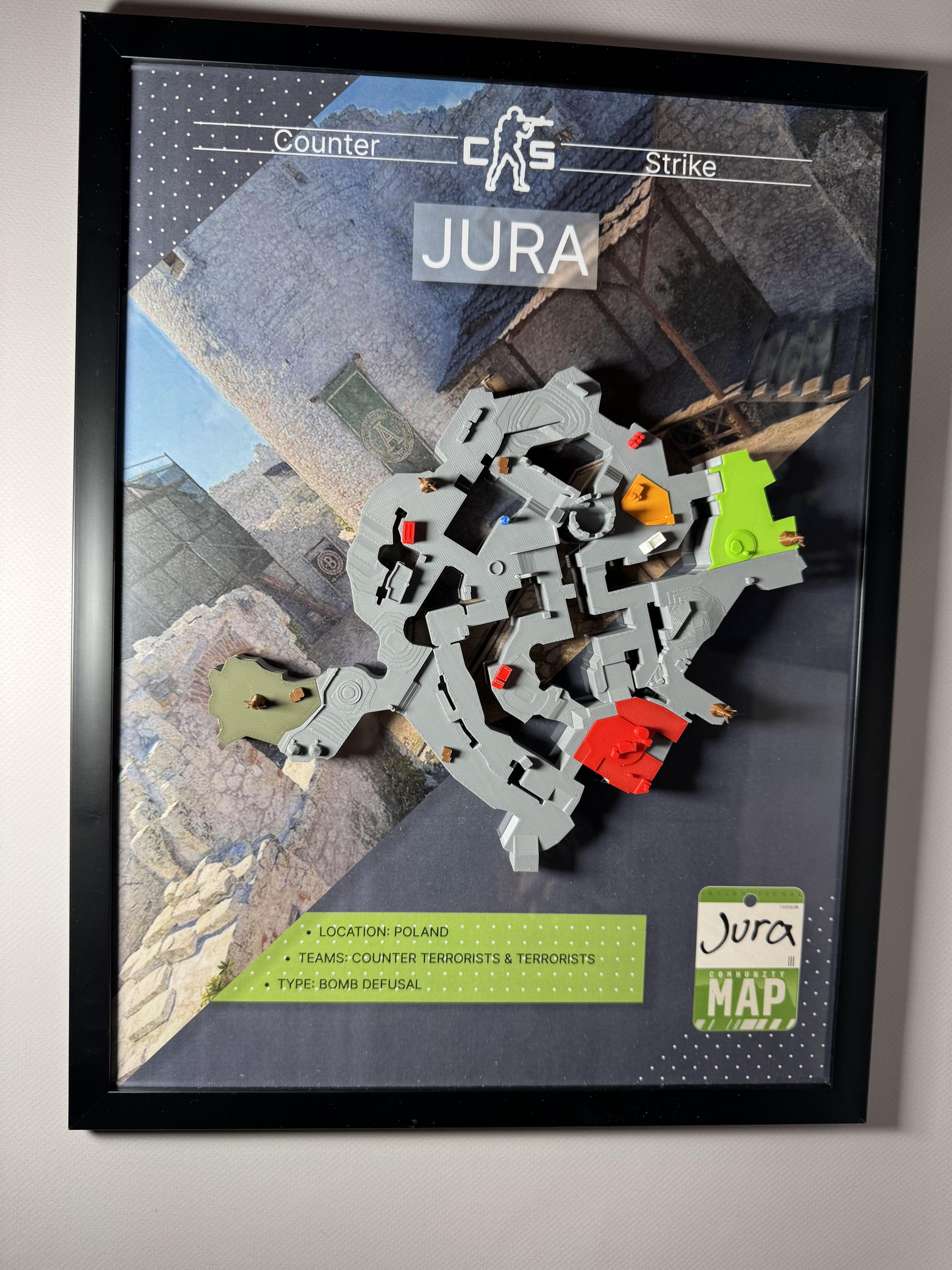 Карта 3D Jura из игры Counter Strike