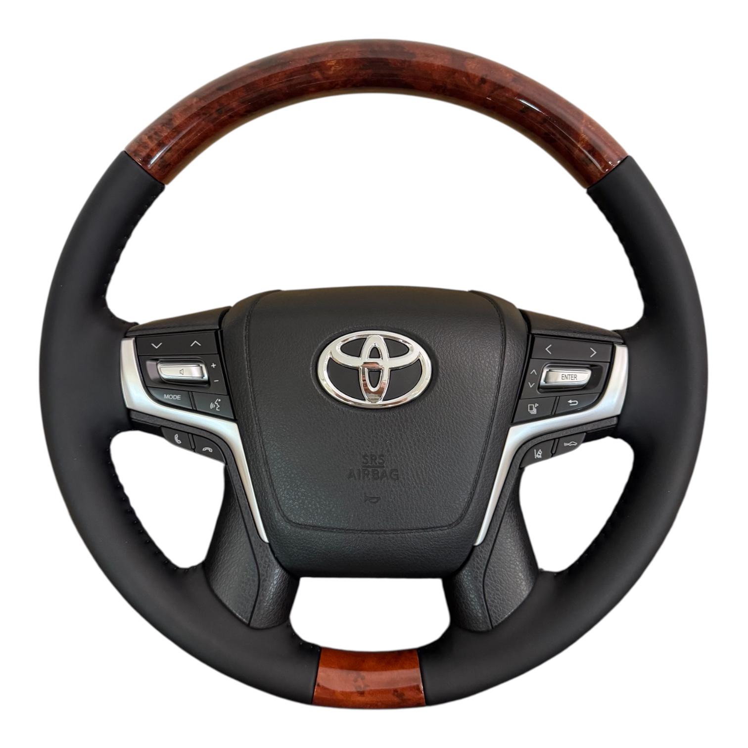 Кермо для Toyota Land Cruiser 100/Prado 120 в сборі Дерево (29511300) Кермо для Toyota Land Cruiser 100/Prado 120 в сборі Дерево (29511300)