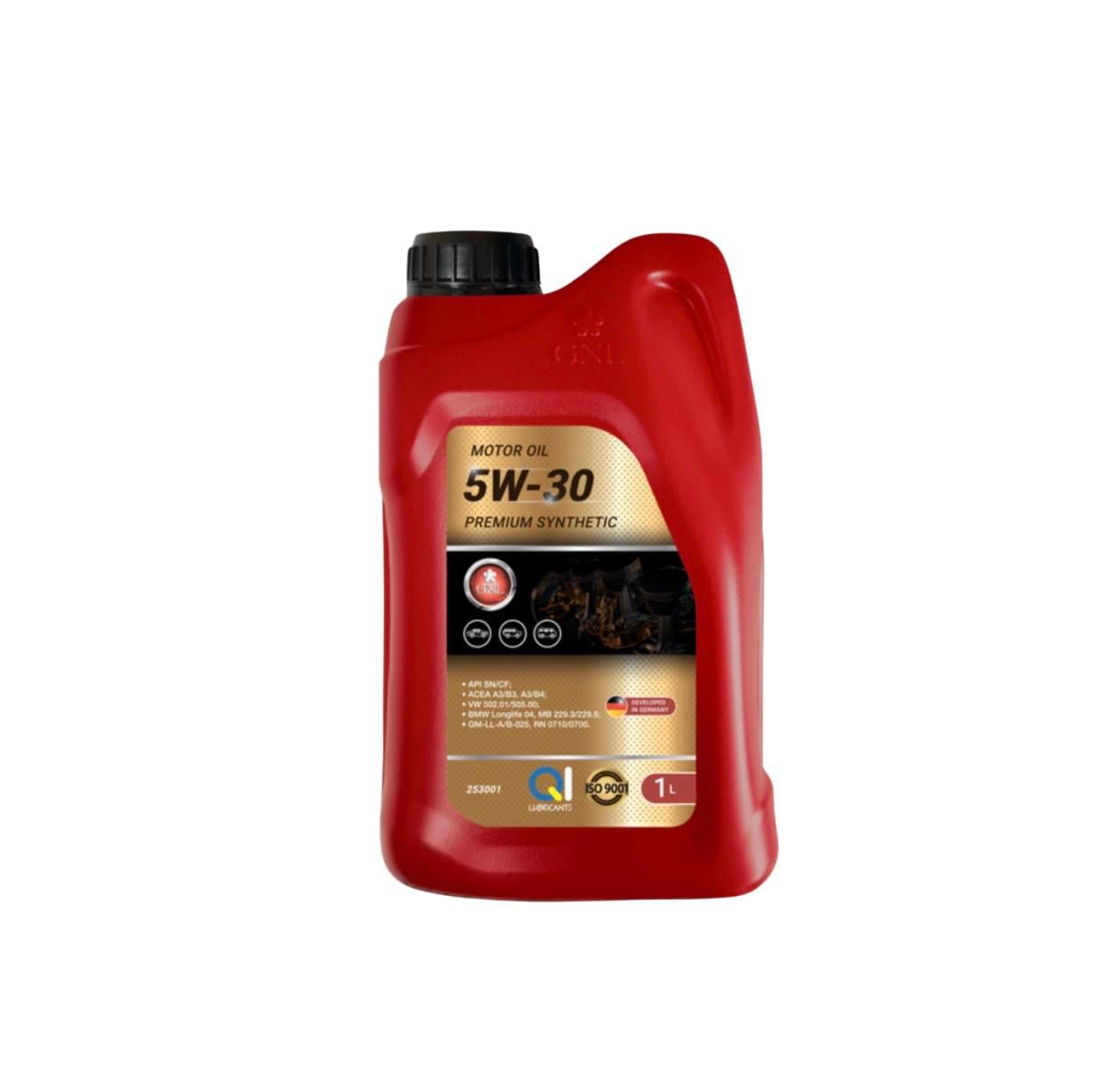 Моторное масло GNL Premium Synthetic 5W-30 API SN/CF 1 л