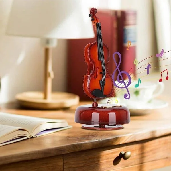 Шкатулка музыкальная G00120 Скрипка (26248817) - фото 4 Шкатулка музыкальная G00120 Скрипка (26248817) - фото 4