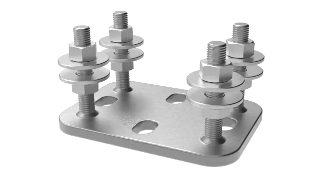 Регулирующая опора Roll Grand комплект для закрепления и регулировки кареток ворот 2 шт.