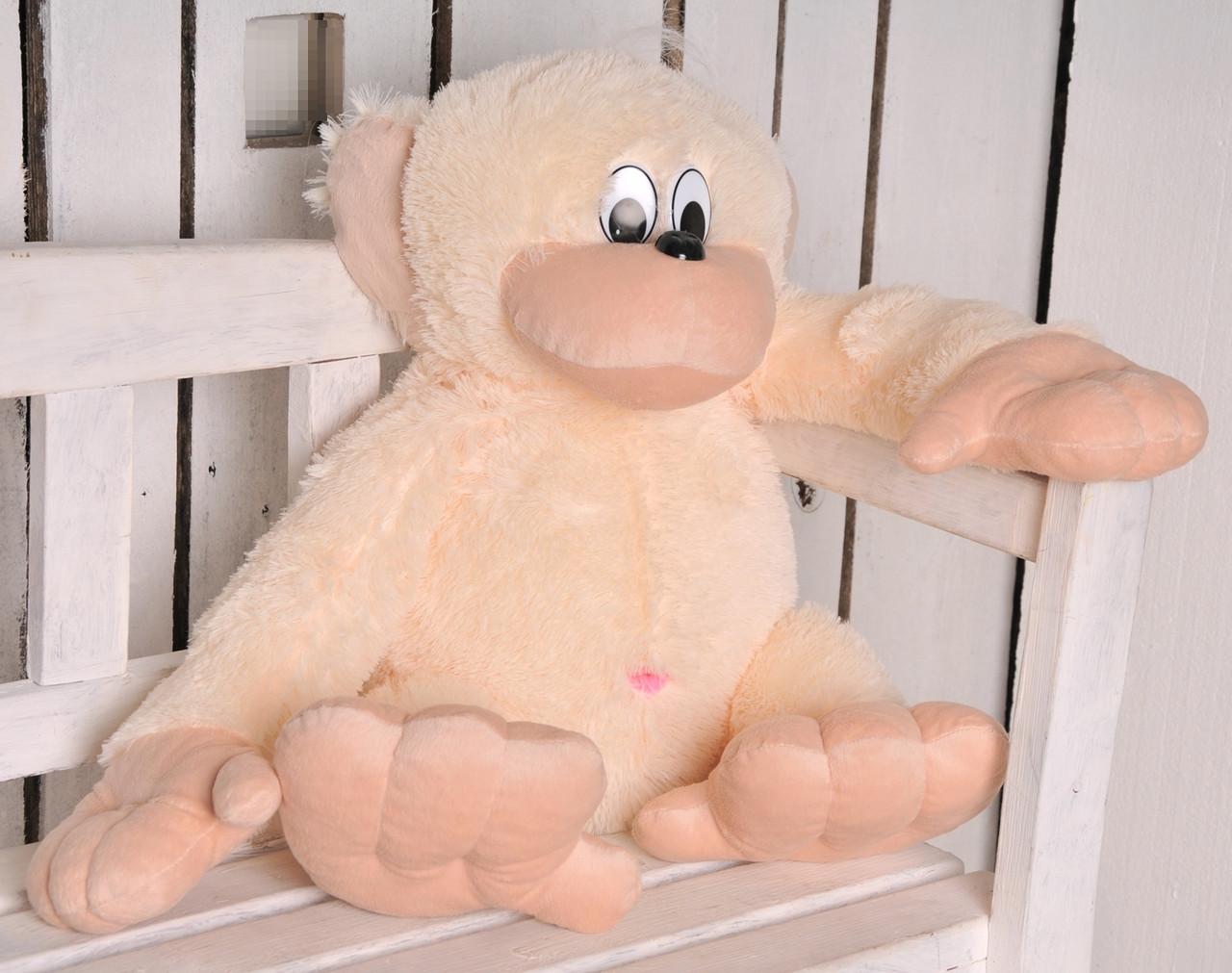 Мягкая игрушка Обезьяна 55 см Персиковый (lh-637638496)