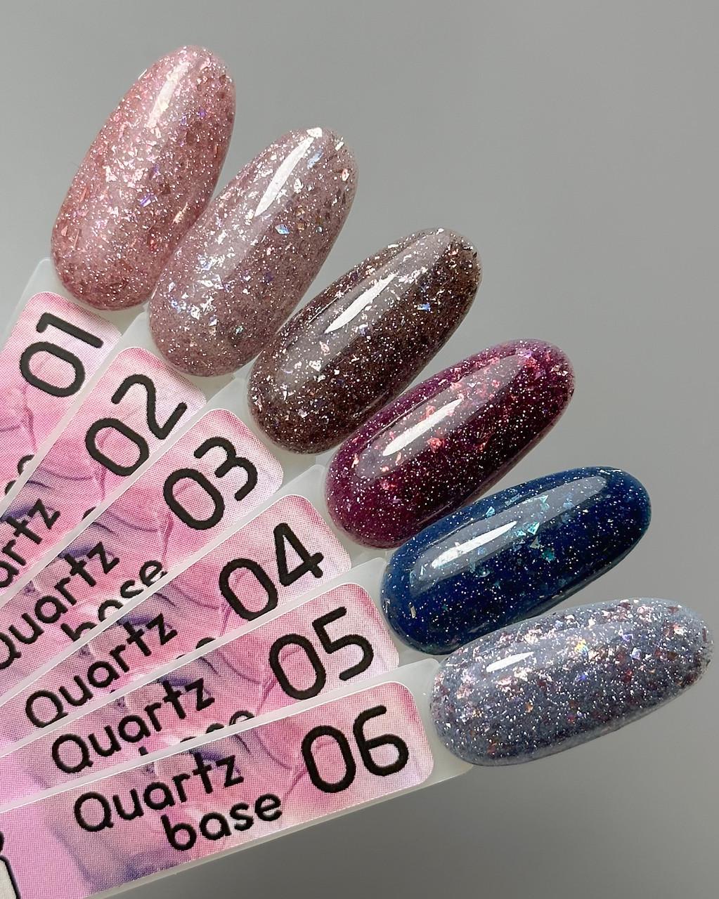 База для гель-лаку Toki Toki Quartz Base QR04 5 мл (2474750421) - фото 3 База для гель-лаку Toki Toki Quartz Base QR04 5 мл (2474750421) - фото 3