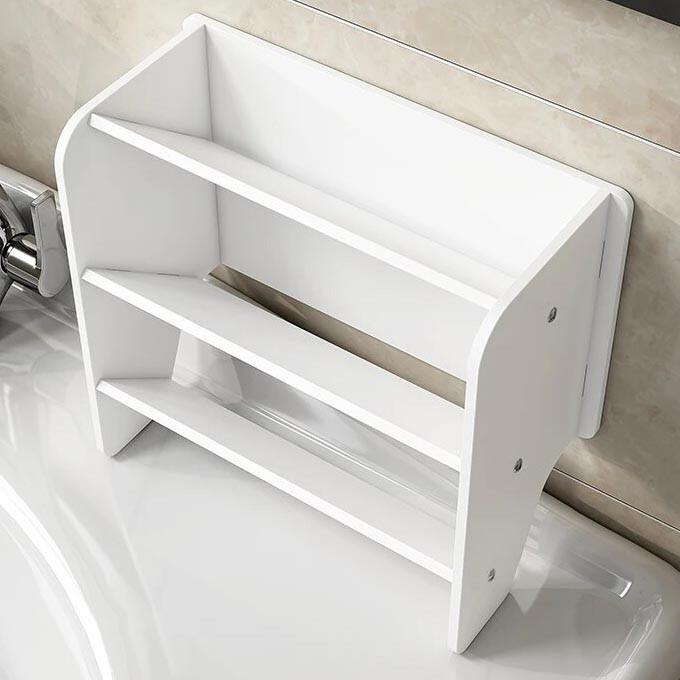 Полиця для ванної настільна з дерева Дженілюкс Зефір (ВНО-000620) - фото 2 Полиця для ванної настільна з дерева Дженілюкс Зефір (ВНО-000620) - фото 2