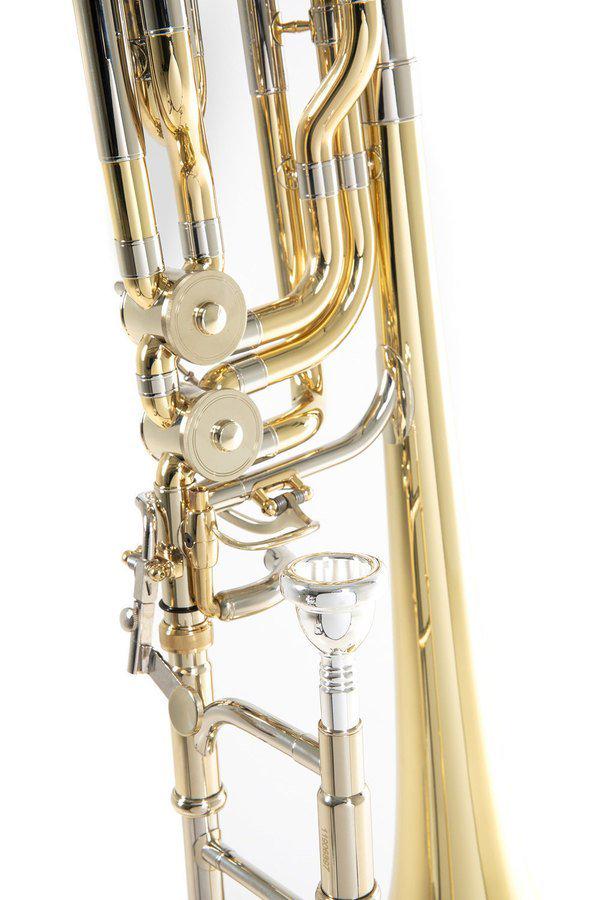 Тромбон басовый Roy Benson D-Bass Trombone BT-260 Bb/F/Gb латунь (G-RB701180) - фото 8