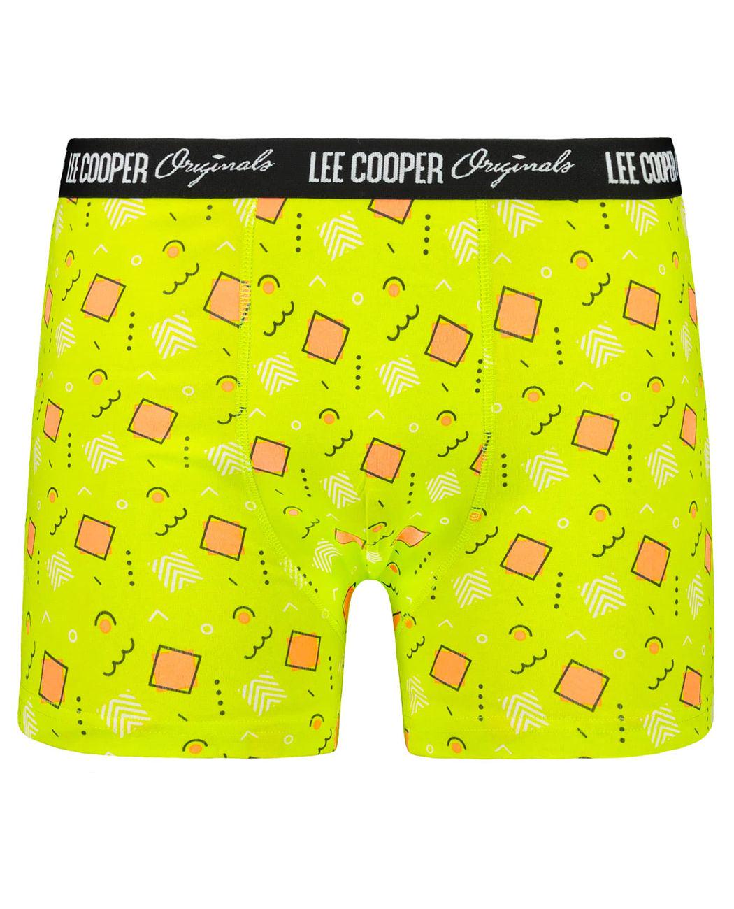 Трусы-боксеры мужские Lee Cooper LCU34256GREENFORMS с рисунком XL Зеленый (9911111159352)