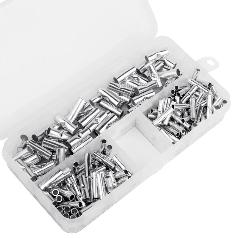 Комплект міні-гільз Tactix алюмінієва луджена 1,5/2,5/6 мм2 15 мм 200 шт. (GMLM-D4-3-03) Комплект міні-гільз Tactix алюмінієва луджена 1,5/2,5/6 мм2 15 мм 200 шт. (GMLM-D4-3-03)