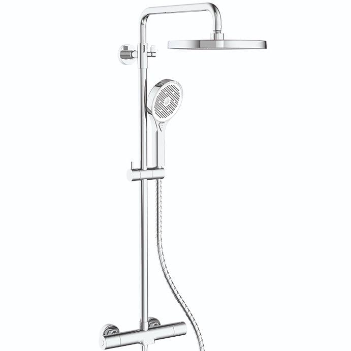 Душевая система с термостатом KOER KB-55013-01 KR4730 Хром (209360)