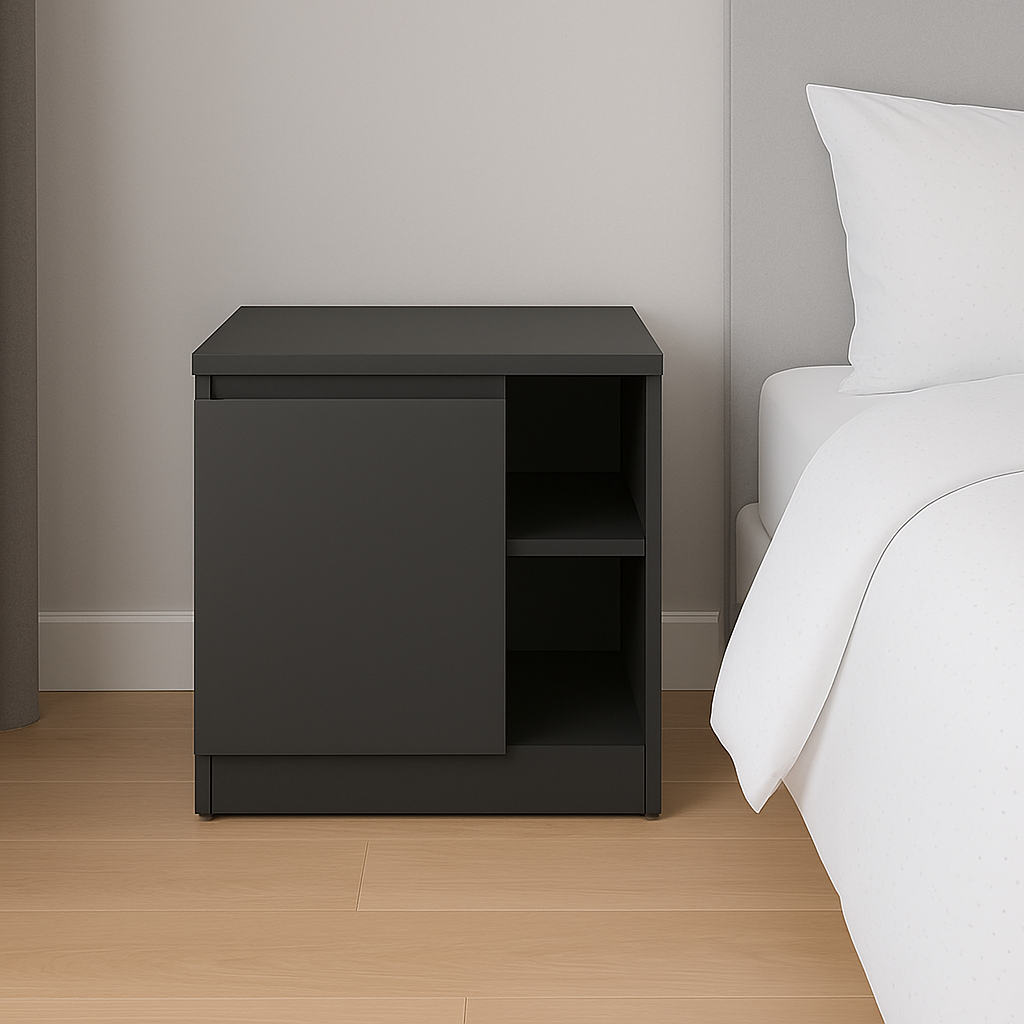 Тумба MEBEX 60х40х54,5 см Сірий темний (VS2D600DG) - фото 1 Тумба MEBEX 60х40х54,5 см Сірий темний (VS2D600DG) - фото 1