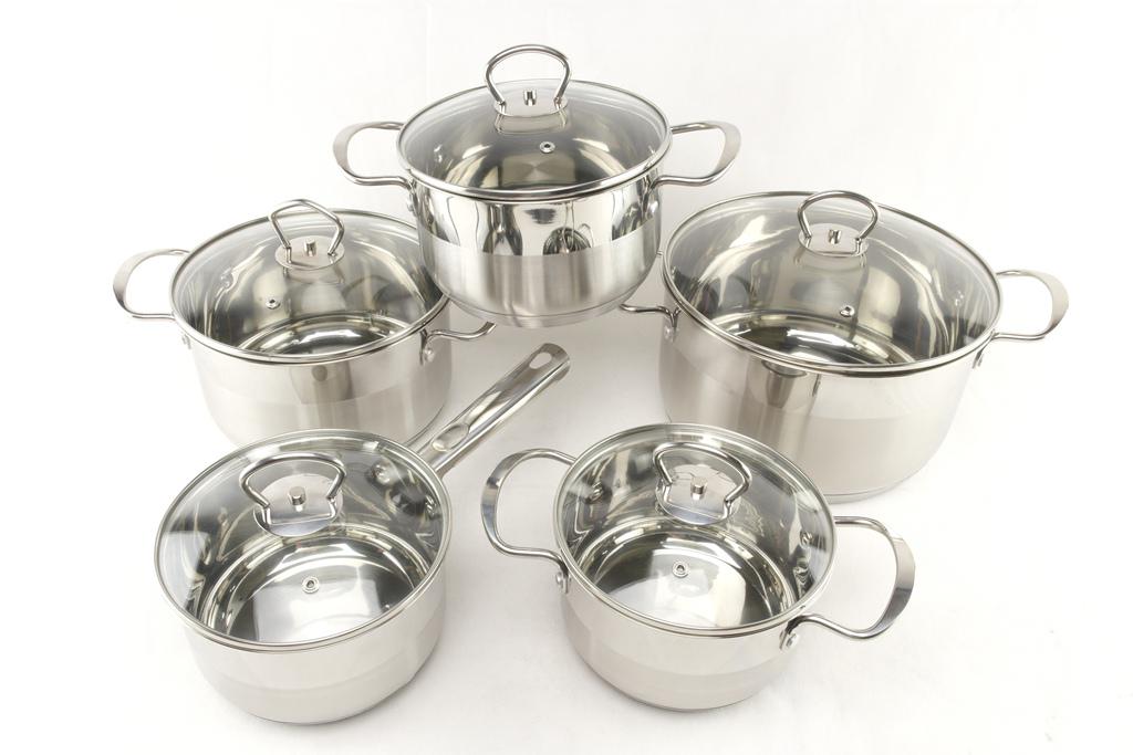 Набір каструль A-Plus 1295 10 пр. (DR001165)