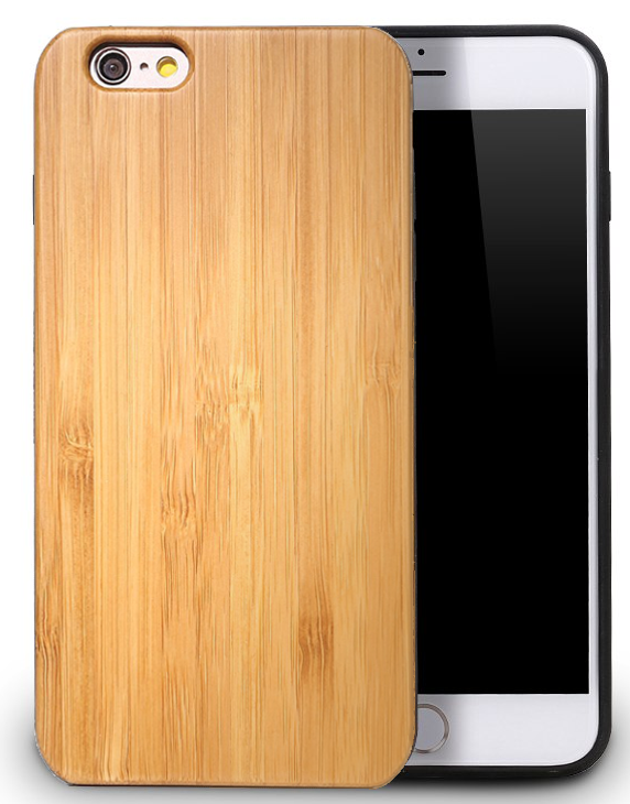 Деревянный чехол-накладка Wooden Case A for iPhone 6/6S