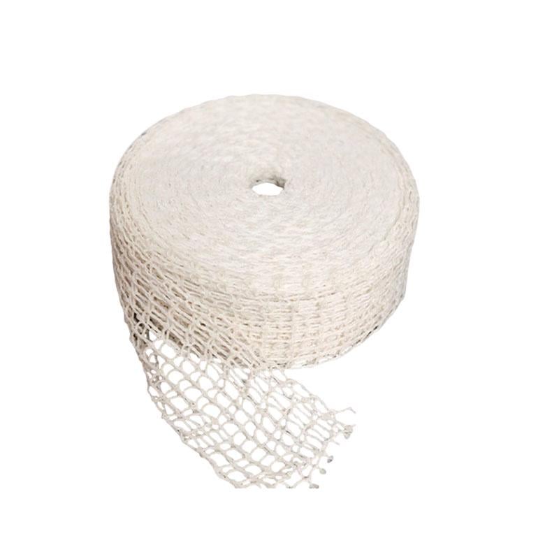 Сетка для формовки мясных рулетов и буженины в рулоне пищевой полиэстер натуральный каучук длина 1 м (R9658)