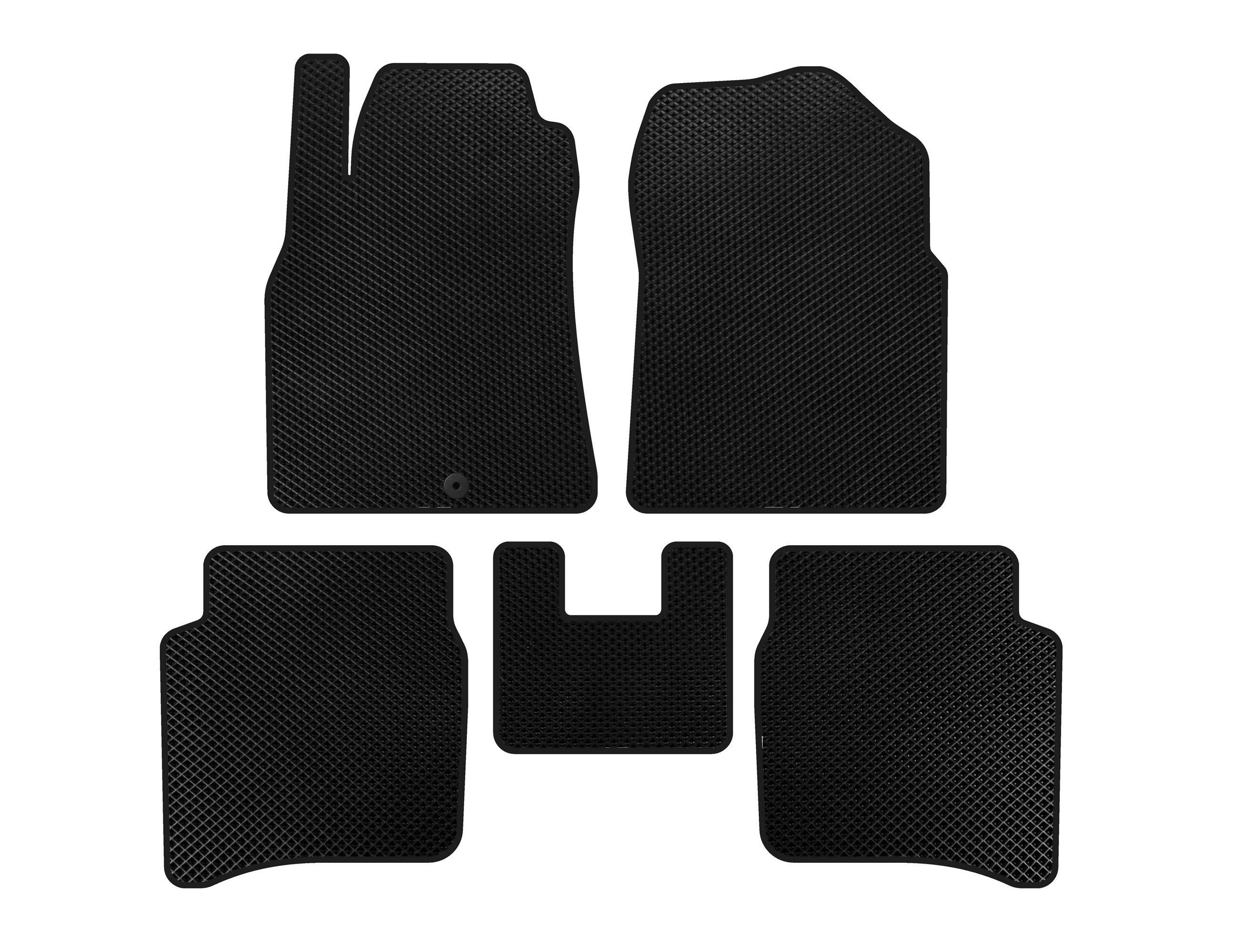 Коврики EVA Digital Designs для Nissan Primera P12 2002-2007 гг. Черный (133512)