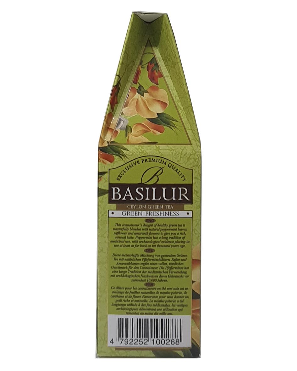 Чай зеленый Basilur Букет Зеленая Свежесть 100 г (54903) - фото 4 Чай зеленый Basilur Букет Зеленая Свежесть 100 г (54903) - фото 4