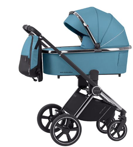 Коляска универсальная CARRELLO Ultimo CRL-6511 2в1 Aqua blue (BNX46563)