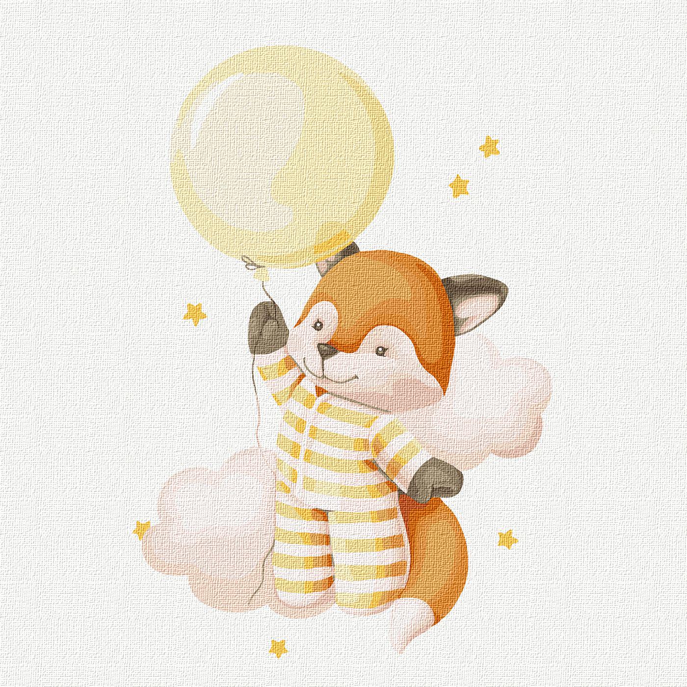 Картина по номерам Идейка Исследуя небо КНО2355 холст на подрамнике 30х30 см (1329501963)