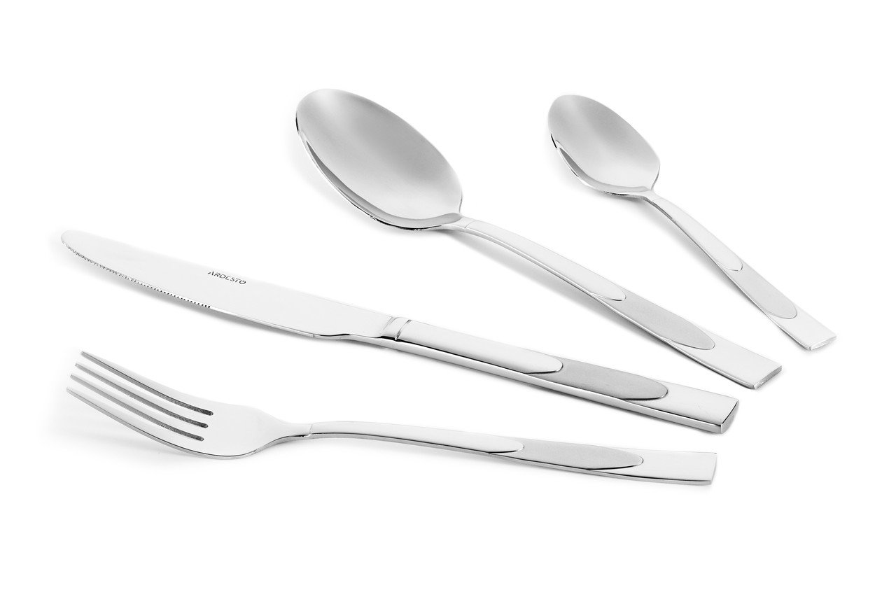 Набор столовых приборов Ardesto Gemini Leo 24 пр. (AR1924LES)