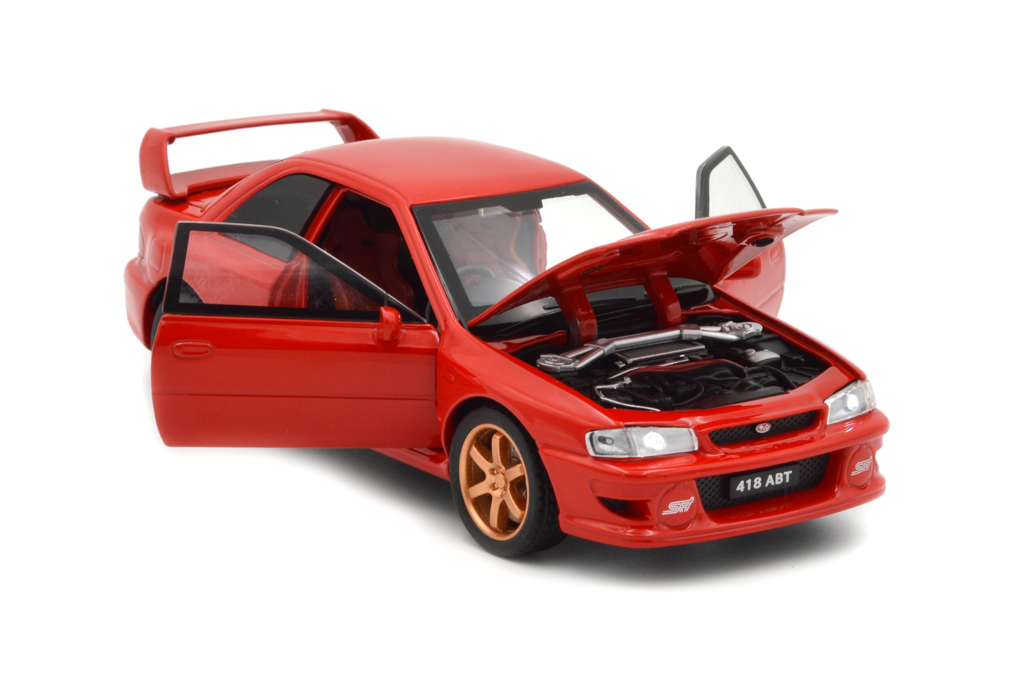 Іграшкова машинка металева Subaru Impreza WRX STI 1:32 світло/звук/інерція/відкриваються двері (30718R) - фото 7 Іграшкова машинка металева Subaru Impreza WRX STI 1:32 світло/звук/інерція/відкриваються двері (30718R) - фото 7