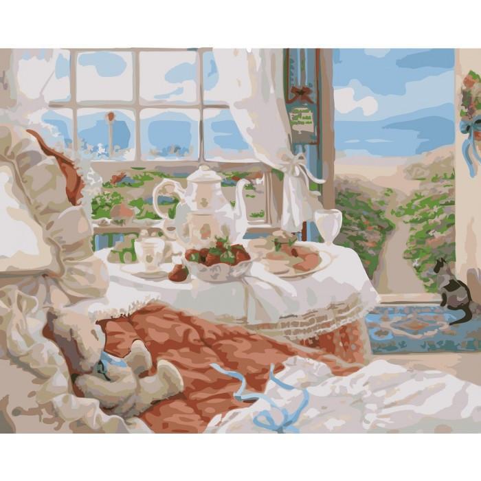 Картина по номерам Идейка У моря 40x50 см (skl-КНО2202)