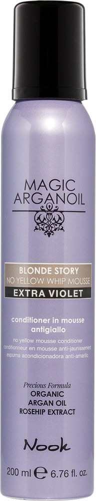 Мус-кондиціонер Nook Cosmetics Blonde Story для нейтралізації жовтизни 200 мл (11783)