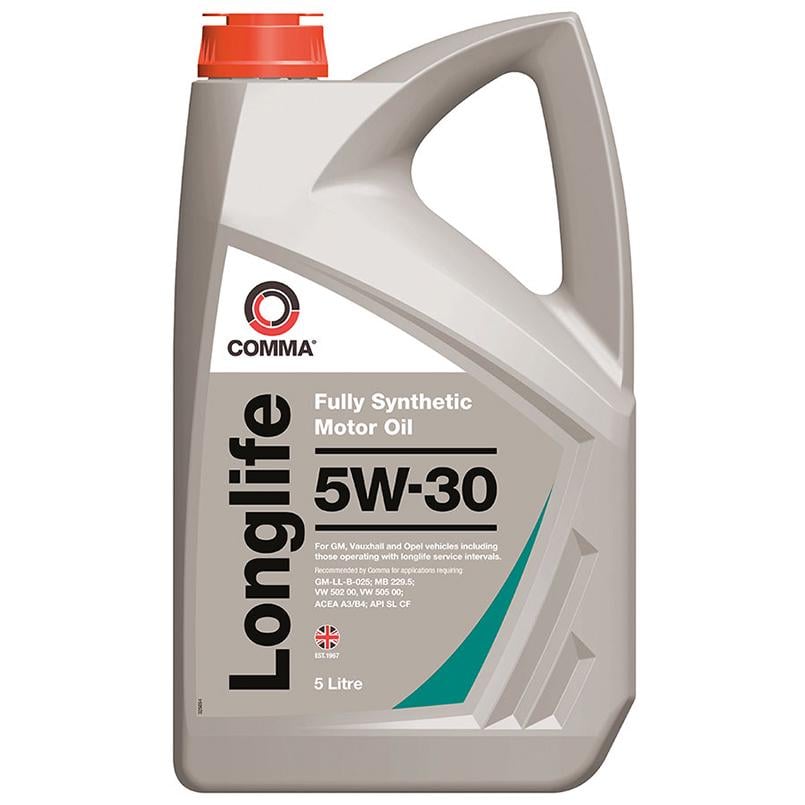 Моторне масло COMMA LONG LIFE 5W-30 5 л (GML5L)