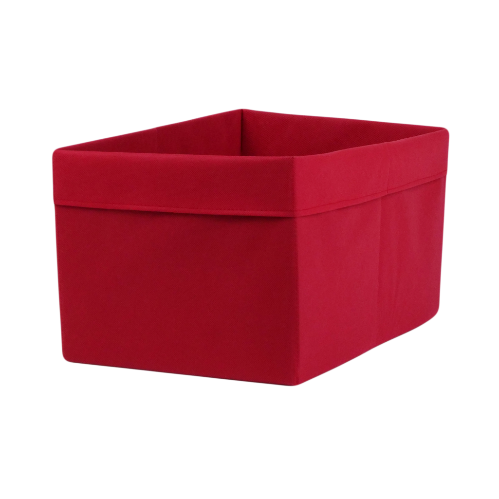Корзин для игрушек с отворотом 25х35х20см Спанбонд (SH-3519-OFRBOSP-UA-01(1) Красный - фото 2 Корзин для игрушек с отворотом 25х35х20см Спанбонд (SH-3519-OFRBOSP-UA-01(1) Красный - фото 2