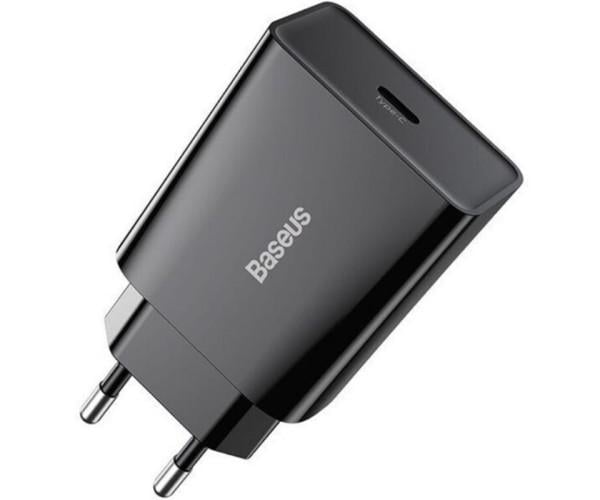Пристрій зарядний мережевий Baseus Speed Mini 1Type-C CCFS-SN02 20W Black