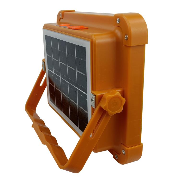 Лампа світлодіодна портативна та акумулятор Powerbank Solar Led light на 12000 mAh та сонячна панель - фото 4