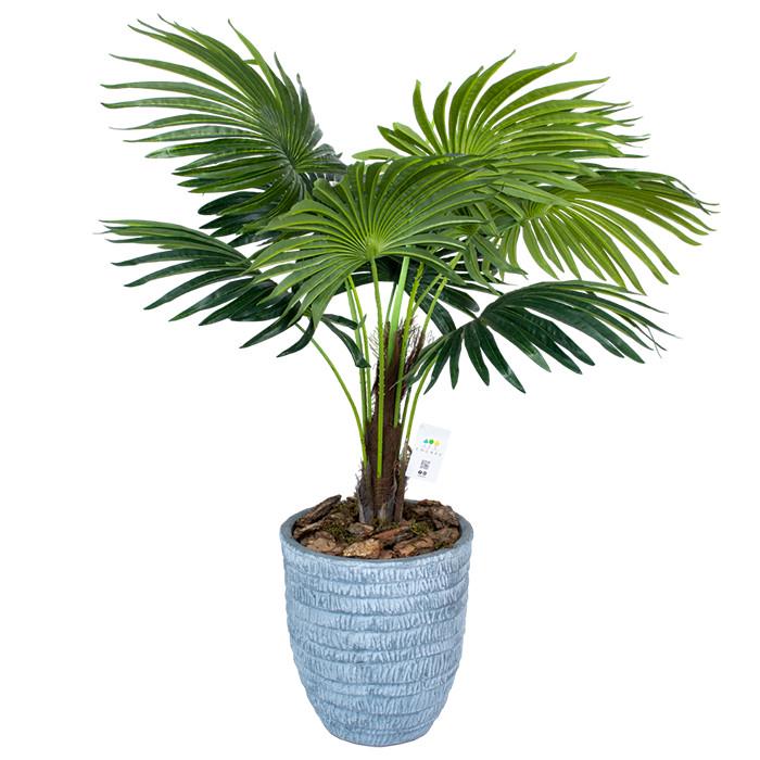 Штучна рослина Fan Palm в кашпо 120 см (DW-2779-1) - фото 3