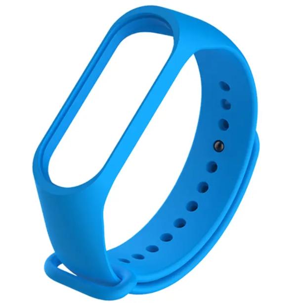 Ремешок для фитнес трекера Xiaomi Mi Band М6 Светло-синий