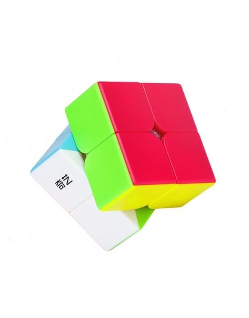 Головоломка кубик QiYi QiDi S2 2x2 stickerless без наклеек (135550) - фото 3 Головоломка кубик QiYi QiDi S2 2x2 stickerless без наклеек (135550) - фото 3