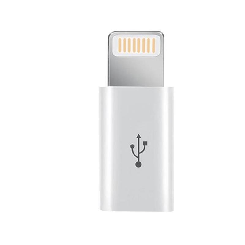 Адаптер XoKo AC 030 microUSB Lightning White (XK AC030 WH)