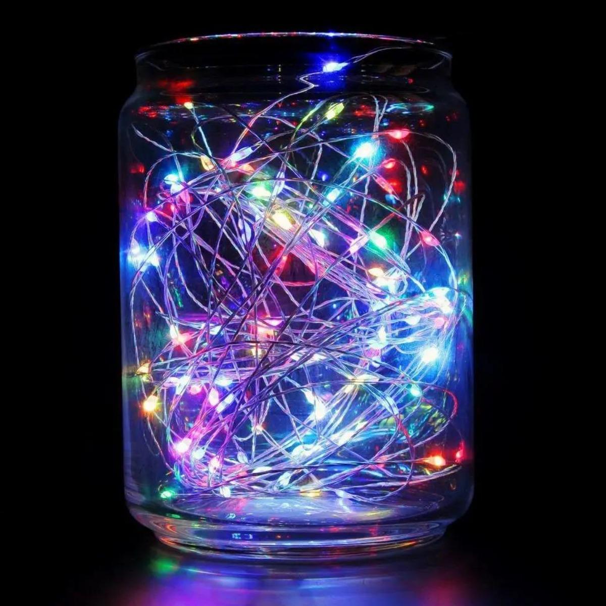 Гирлянда новогодняя Led Go Роса на батарейках 5 м