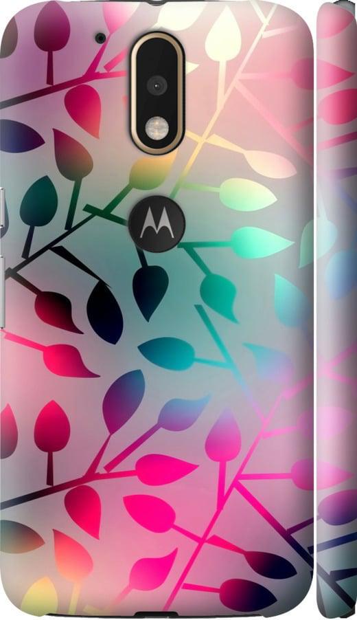 Чехол на Motorola MOTO G4 PLUS Листья (2235m-953-42517)