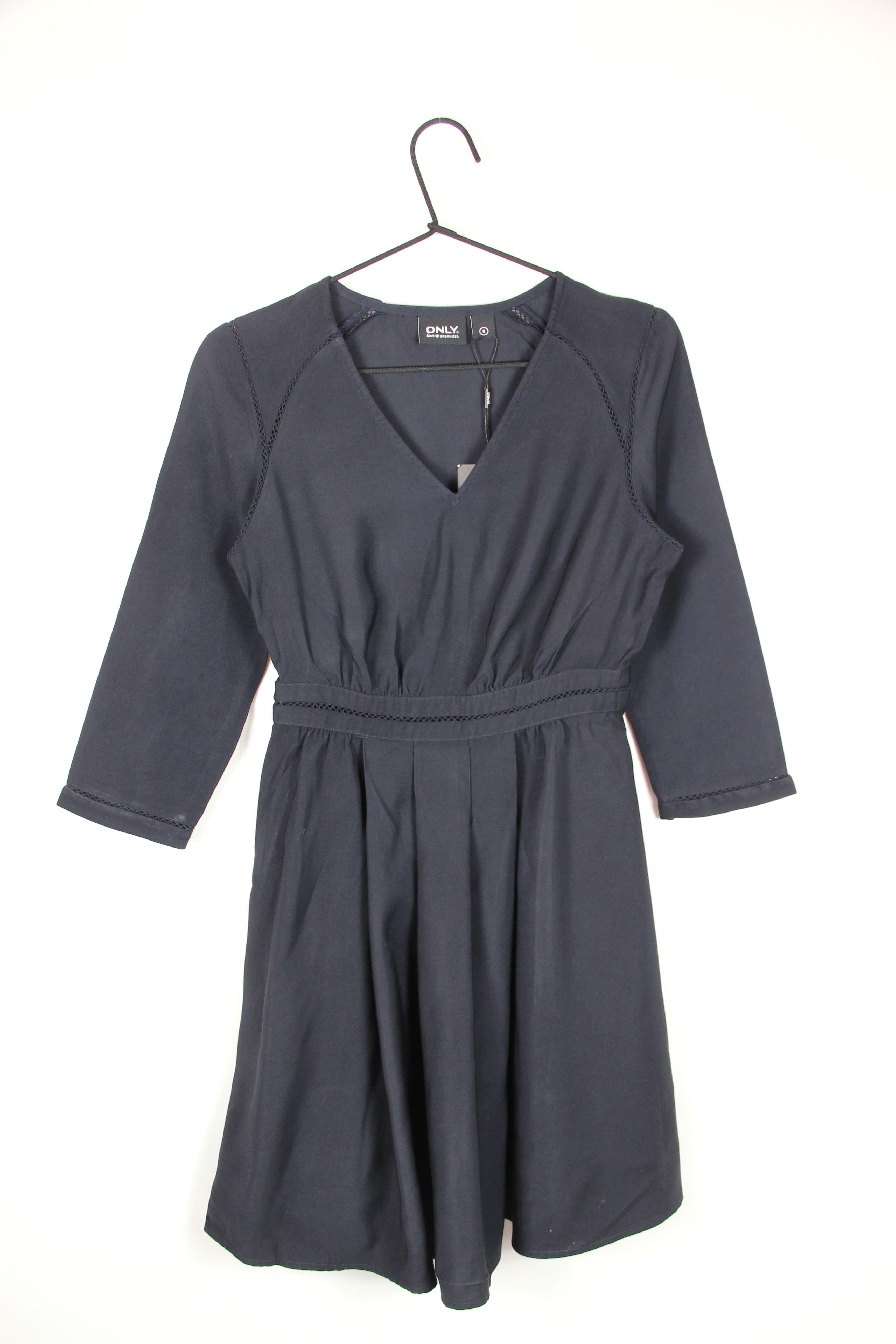 Платье ONLY 119107543 S Темно-синий