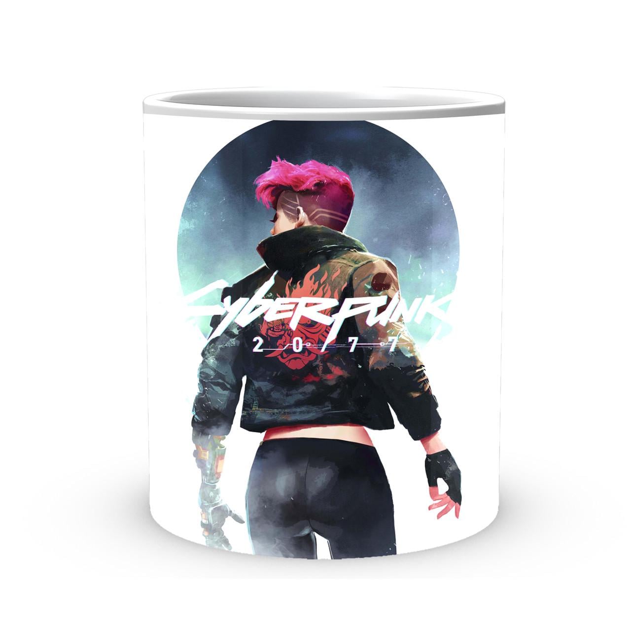 Чашка GeekLand Cyberpunk 2077 вид со спины 330 мл (CY 02.588)