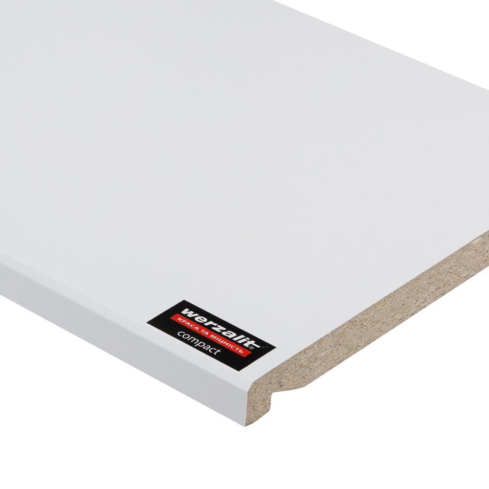 Подоконник Werzalit Compact 250 мм Снежно-белый (400-250) - фото 2 Подоконник Werzalit Compact 250 мм Снежно-белый (400-250) - фото 2