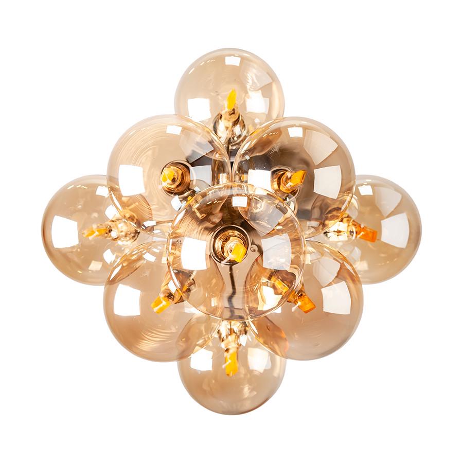 Підвісний світильник пучок 761P100F-9 BK/BR Чорний/Коричневий - фото 3