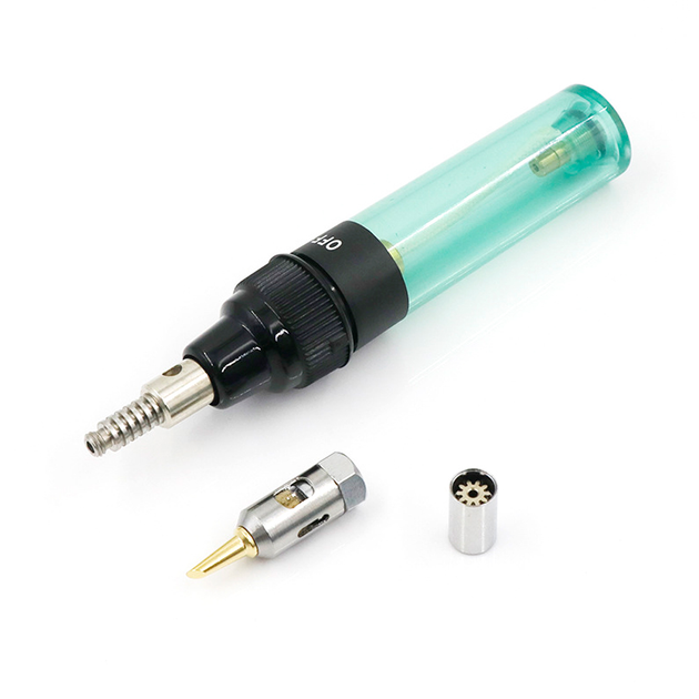 Паяльник газовий HT-F01 для паяння дорогоцінних металів 100-1300°C 80W-120W Зелений (11381js) - фото 6 Паяльник газовий HT-F01 для паяння дорогоцінних металів 100-1300°C 80W-120W Зелений (11381js) - фото 6