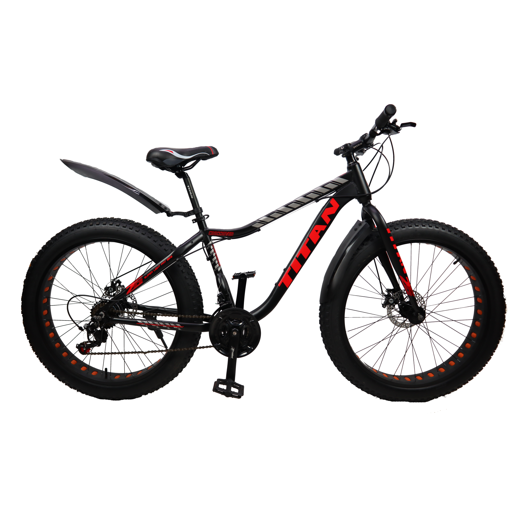 Велосипед Titan Crossover FT 2021 26х4