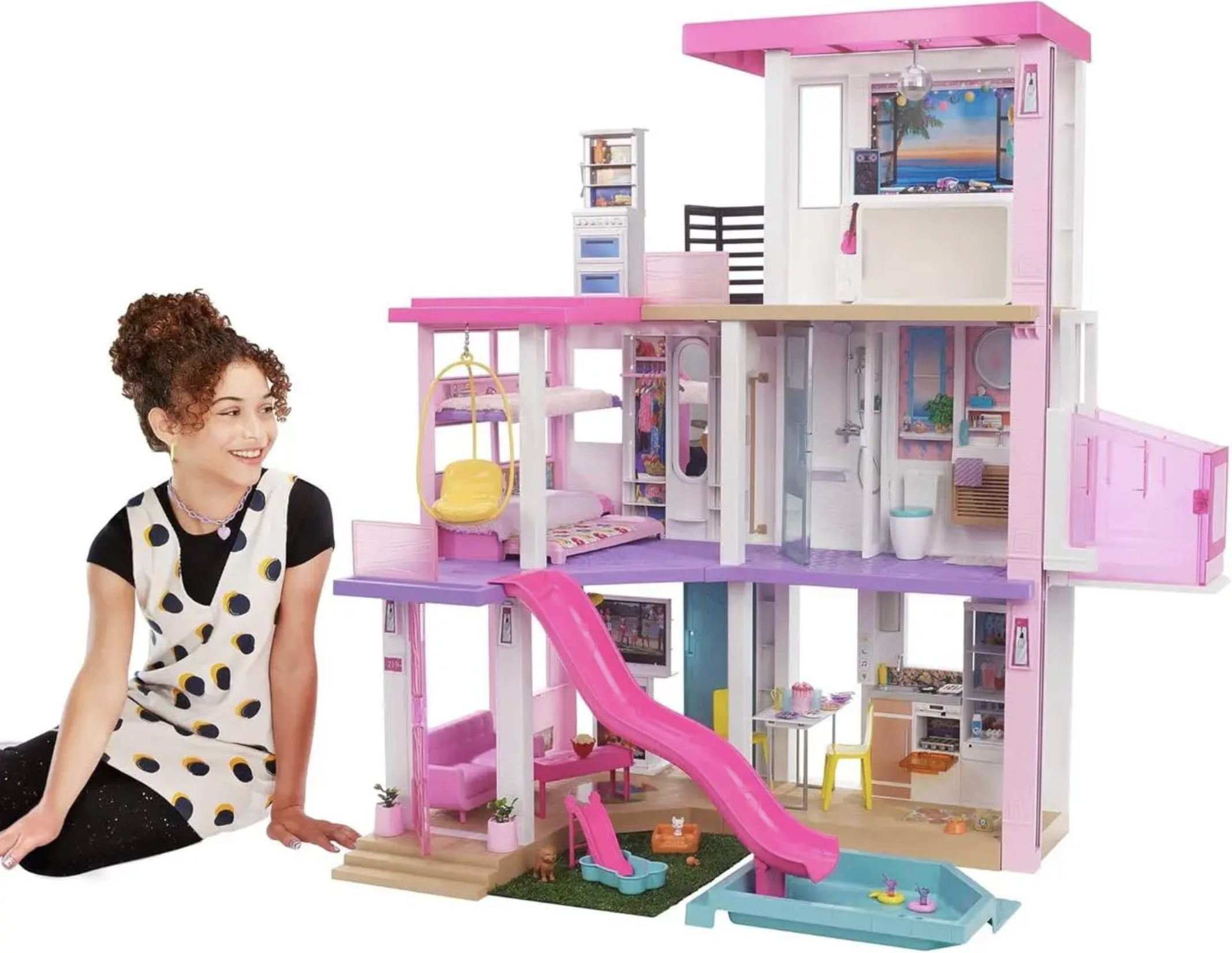 Игровой набор Barbie Dreamhouse Современный дом мечты GRG93 Игровой набор Barbie Dreamhouse Современный дом мечты GRG93