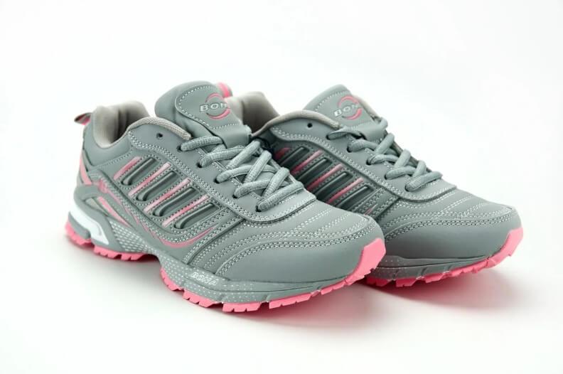 Кроссовки женские Bona 687Z-2 кожа р. 40 Серый (02407) - фото 3 Кроссовки женские Bona 687Z-2 кожа р. 40 Серый (02407) - фото 3