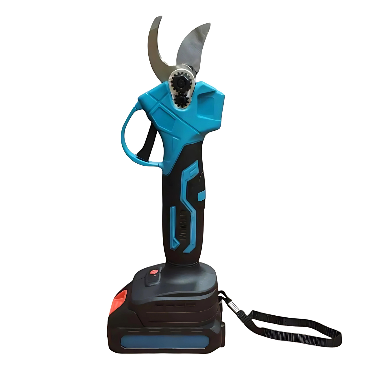 Секатор аккумуляторный садовый электрический 2 аккумулятора 21V Синий (5881709396)