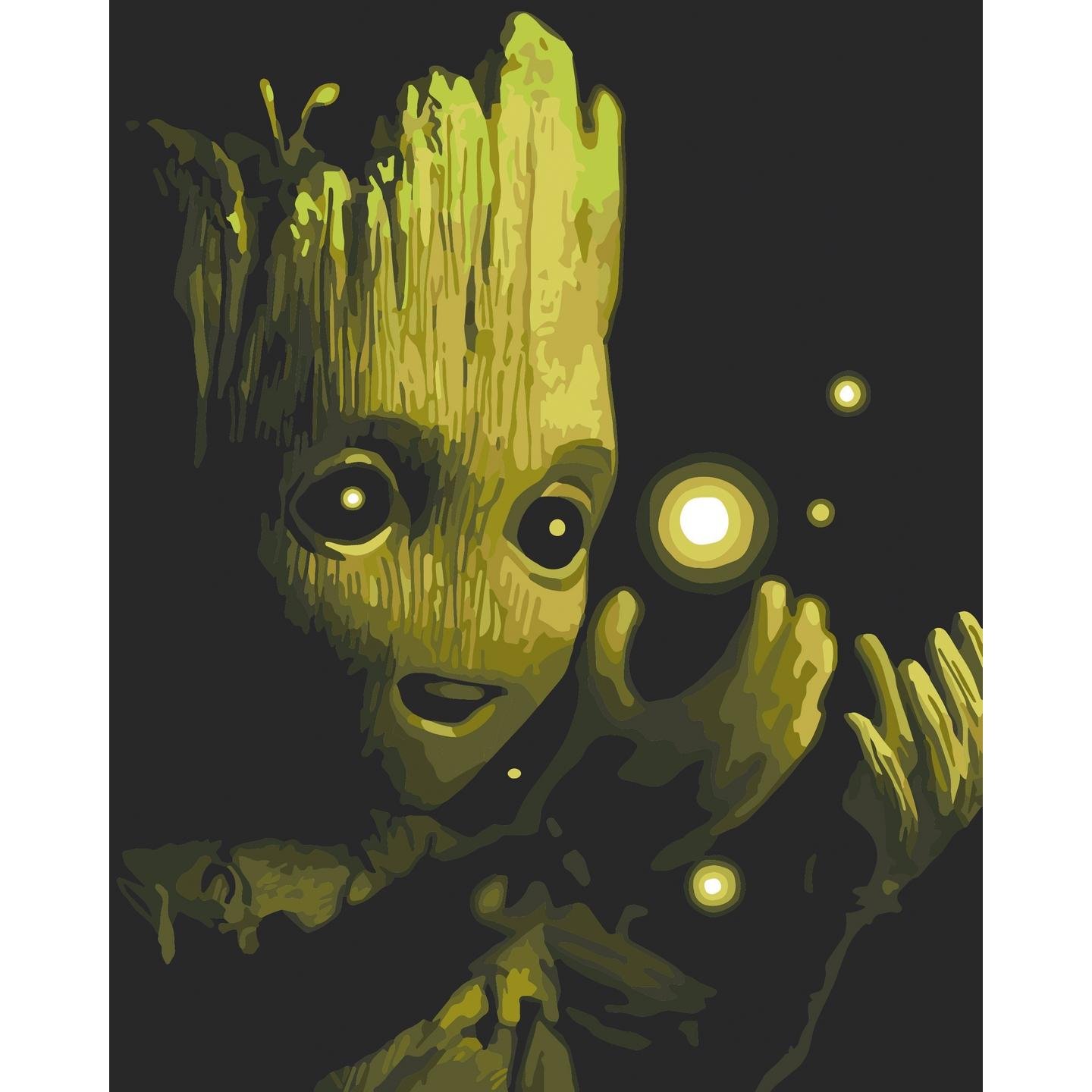 Картина по номерам ART CRAFT Малыш Грут в восторге 40x50 см Разноцветный (PM-194-K-402)