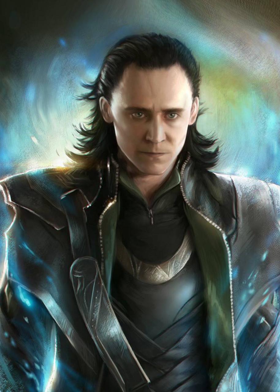 Картина GeekLand Loki Fan-art 40х60 см (LK.09.031)