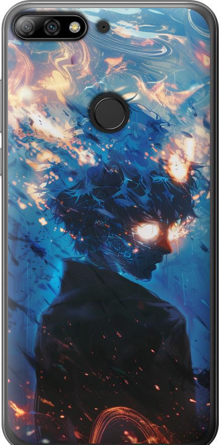 Чехол на Huawei Honor 7C Pro Сатору Годжо (6129u-2070-42517)