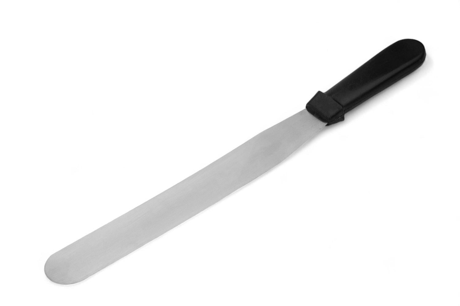 Лопатка One Chef Slinline кондитерская из нержавеющей стали с черной ручкой 28 см (52637)