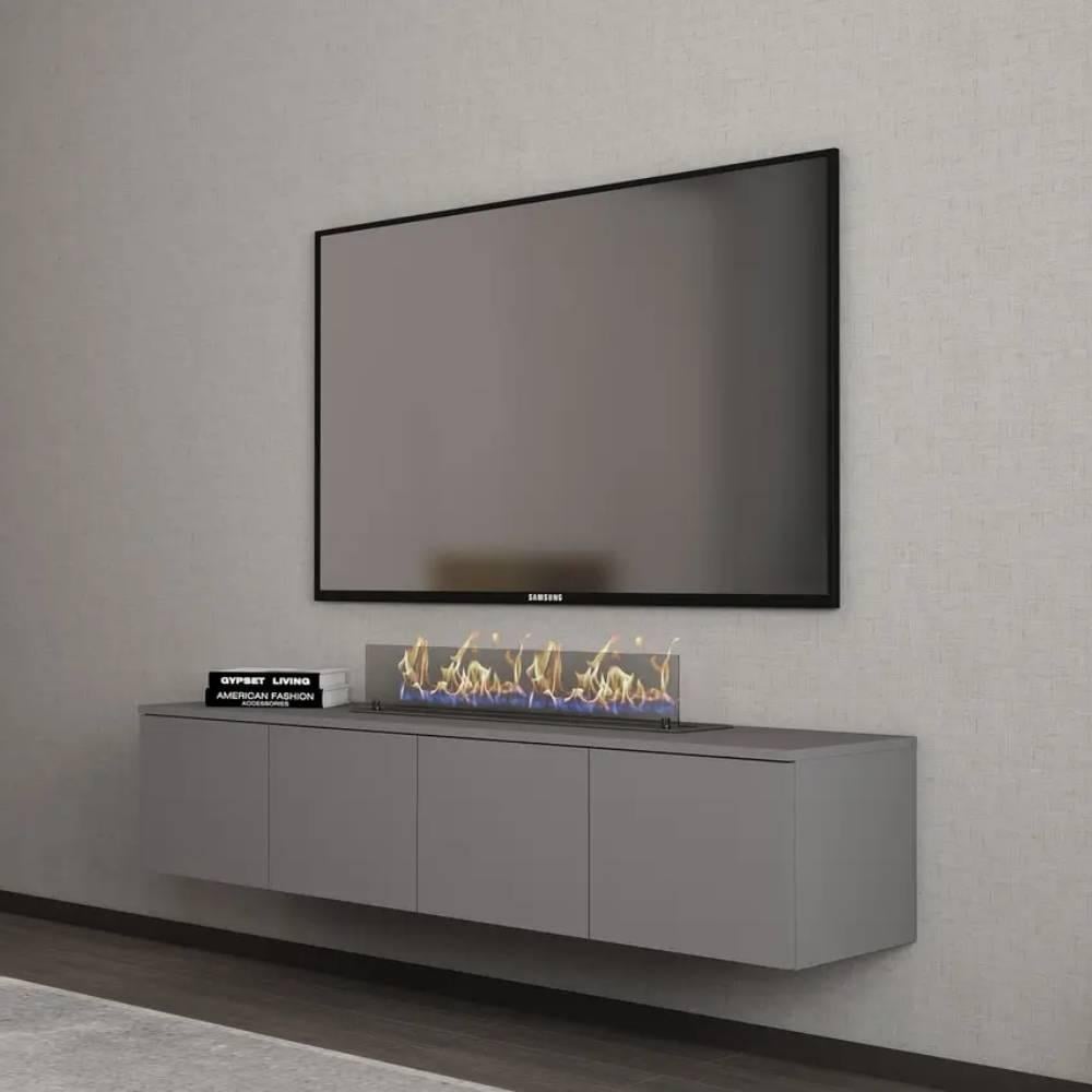 Тумба под ТВ Doros Левия 4Д 160х35х33 см Графит (2700553815) - фото 6 Тумба под ТВ Doros Левия 4Д 160х35х33 см Графит (2700553815) - фото 6