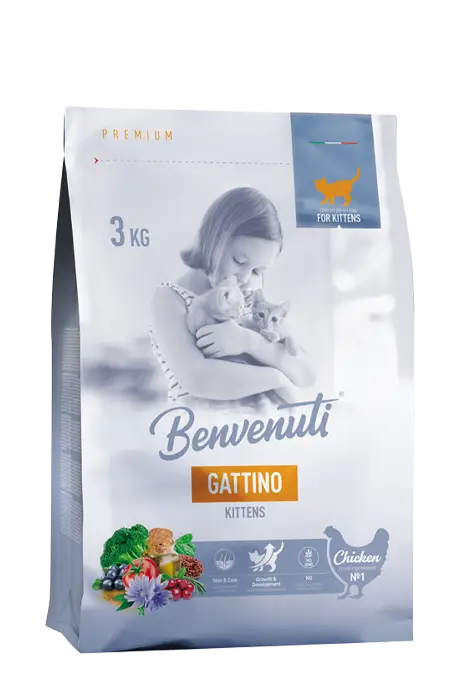 Корм Benvenuti Gattino для кошенят 3 кг (27415)